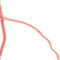 Night-time road noise heatmap for NW11 7SL