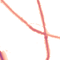 Night-time road noise heatmap for NW11 8EP