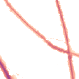 Night-time road noise heatmap for NW11 8HN