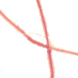 Night-time road noise heatmap for NW11 8LA