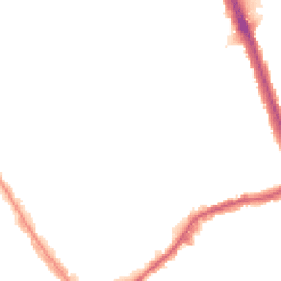 Night-time road noise heatmap for NW11 8SF
