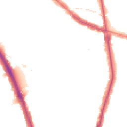 Night-time road noise heatmap for NW11 8SG