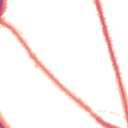 Night-time road noise heatmap for NW11 9AJ