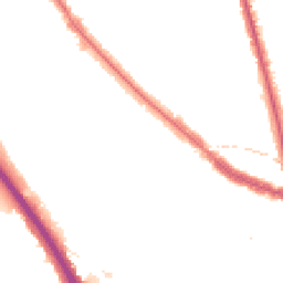 Night-time road noise heatmap for NW11 9BJ