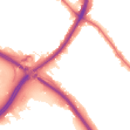 Night-time road noise heatmap for NW11 9HY