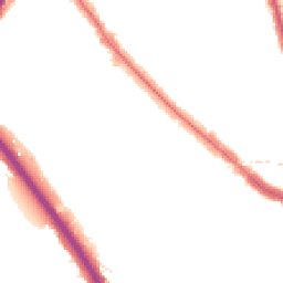 Night-time road noise heatmap for NW11 9RG