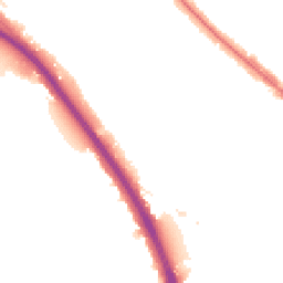 Night-time road noise heatmap for NW11 9RS