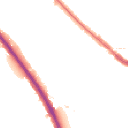 Night-time road noise heatmap for NW11 9RU