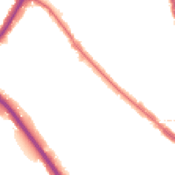 Night-time road noise heatmap for NW11 9SJ