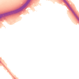 Night-time road noise heatmap for NW2 1AH
