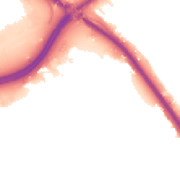 Night-time road noise heatmap for NW2 1AS