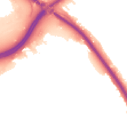 Night-time road noise heatmap for NW2 1AT