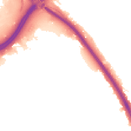 Night-time road noise heatmap for NW2 1AY