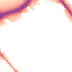 Night-time road noise heatmap for NW2 1DH