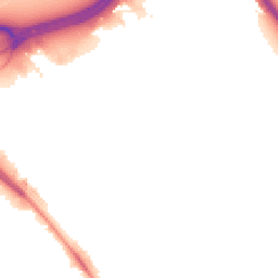 Night-time road noise heatmap for NW2 1DJ