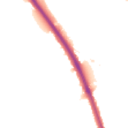 Night-time road noise heatmap for NW2 1QS