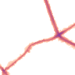 Night-time road noise heatmap for NW2 1RP