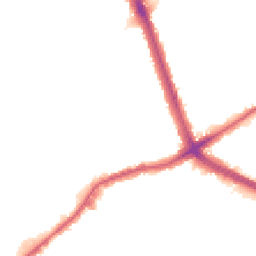 Night-time road noise heatmap for NW2 1SN