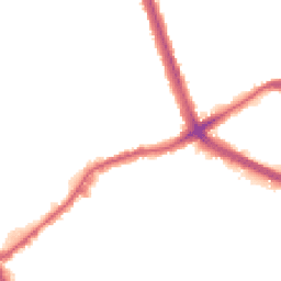 Night-time road noise heatmap for NW2 1SZ