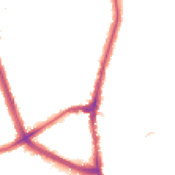 Night-time road noise heatmap for NW2 2BG