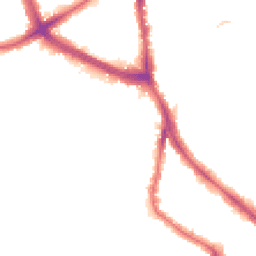 Night-time road noise heatmap for NW2 2BT