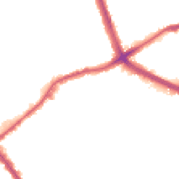 Night-time road noise heatmap for NW2 2EA