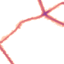 Night-time road noise heatmap for NW2 2EB