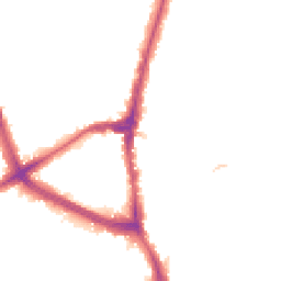 Night-time road noise heatmap for NW2 2FS