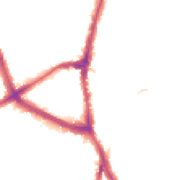 Night-time road noise heatmap for NW2 2HX