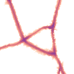 Night-time road noise heatmap for NW2 2QD