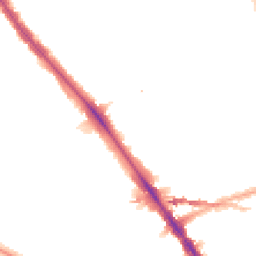 Night-time road noise heatmap for NW2 3QE