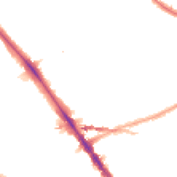 Night-time road noise heatmap for NW2 3TN