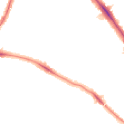 Night-time road noise heatmap for NW2 4DB