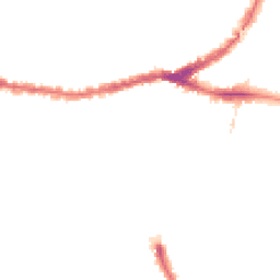 Night-time road noise heatmap for NW2 5EY