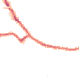 Night-time road noise heatmap for NW2 5NX