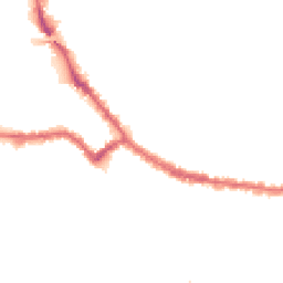 Night-time road noise heatmap for NW2 5NY