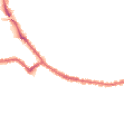 Night-time road noise heatmap for NW2 5PP