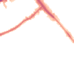 Night-time road noise heatmap for NW2 6ED