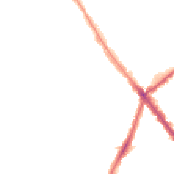 Night-time road noise heatmap for NW2 6SU