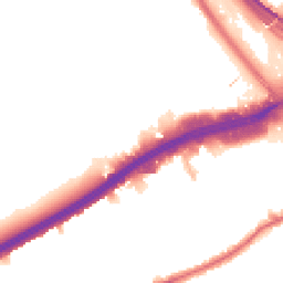 Night-time road noise heatmap for NW2 7AH