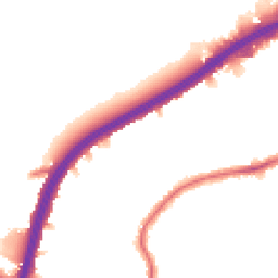 Night-time road noise heatmap for NW2 7BG