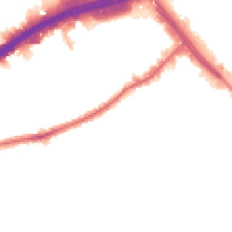 Night-time road noise heatmap for NW2 7DA