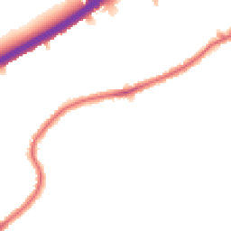 Night-time road noise heatmap for NW2 7EA