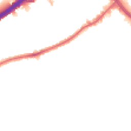 Night-time road noise heatmap for NW2 7ED