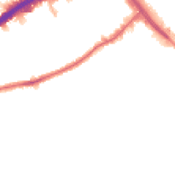 Night-time road noise heatmap for NW2 7EG