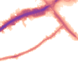 Night-time road noise heatmap for NW2 7FA
