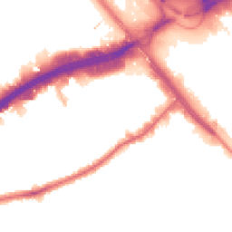 Night-time road noise heatmap for NW2 7HP