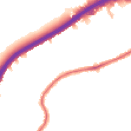 Night-time road noise heatmap for NW2 7ND