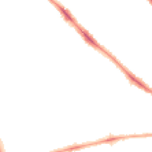 Night-time road noise heatmap for NW3 4LX