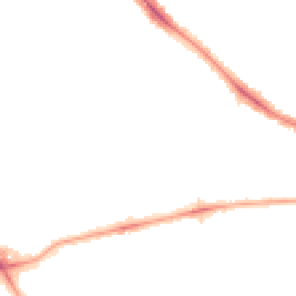 Night-time road noise heatmap for NW3 4PE